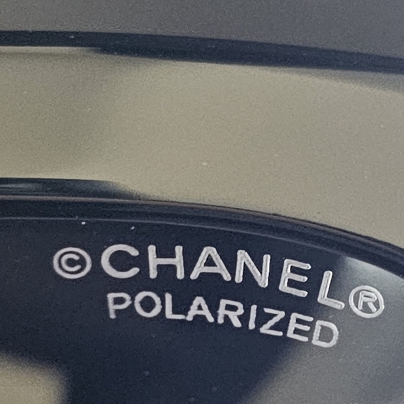 CHANEL POLARIZED SQUARE LARGE BLACK SUNGLASSES POLARIZED Ref.5506 C622/S8 - Picture 15 of 15